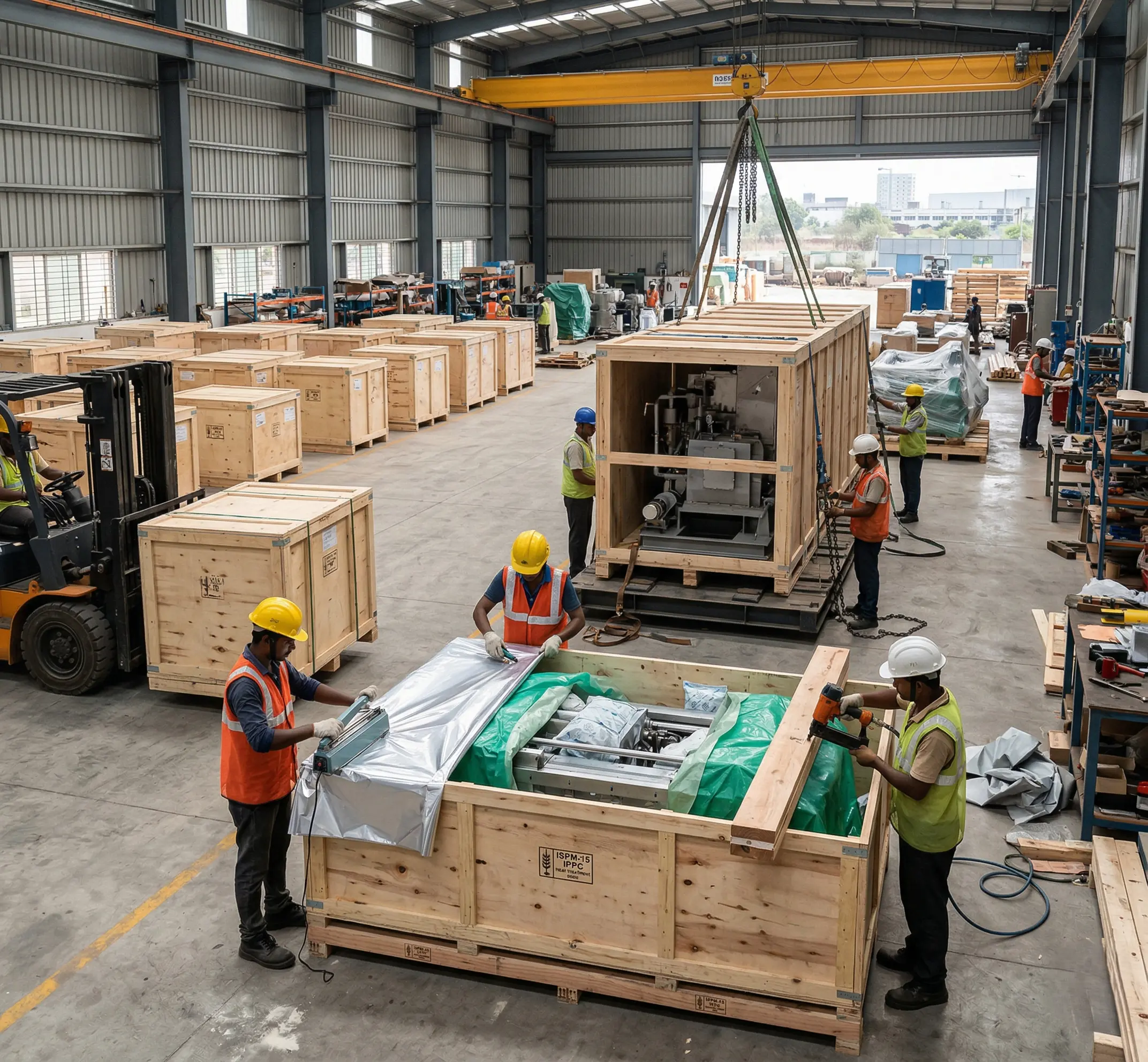 Best Industrial Export Packaging Services in India - OM India Blog